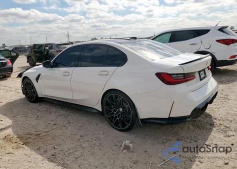 2023 BMW M3 Competition z USA, uszkodzony, nr VIN WBS33AY00PFN54332